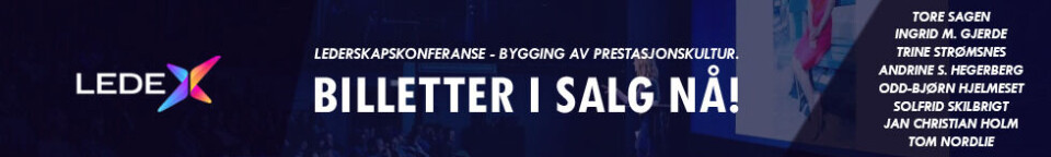 Velkommen til lederkonferansen LedeX 18. mars 2025