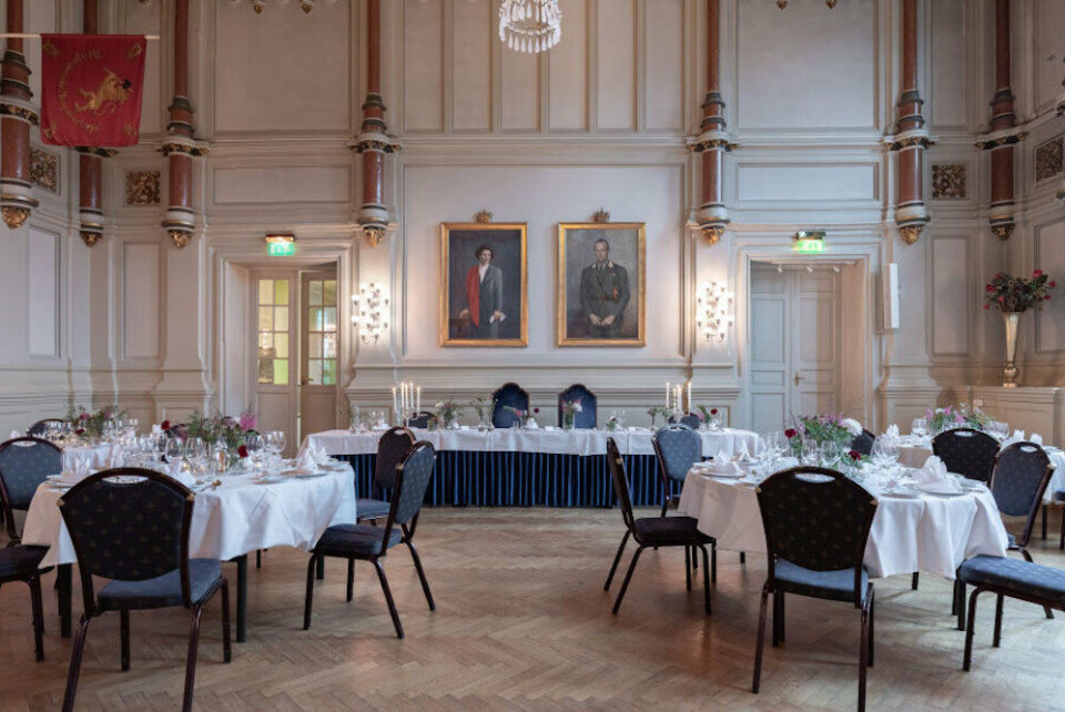 Julebord i ærverdige selskapslokaler