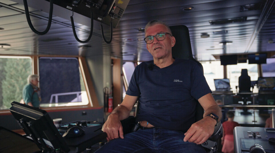 GRØNN SATSING: Da rederiet måtte fornye flåten, ville Egil Sørheim bidra til energiomstillingen. Foto Innovasjon Norge